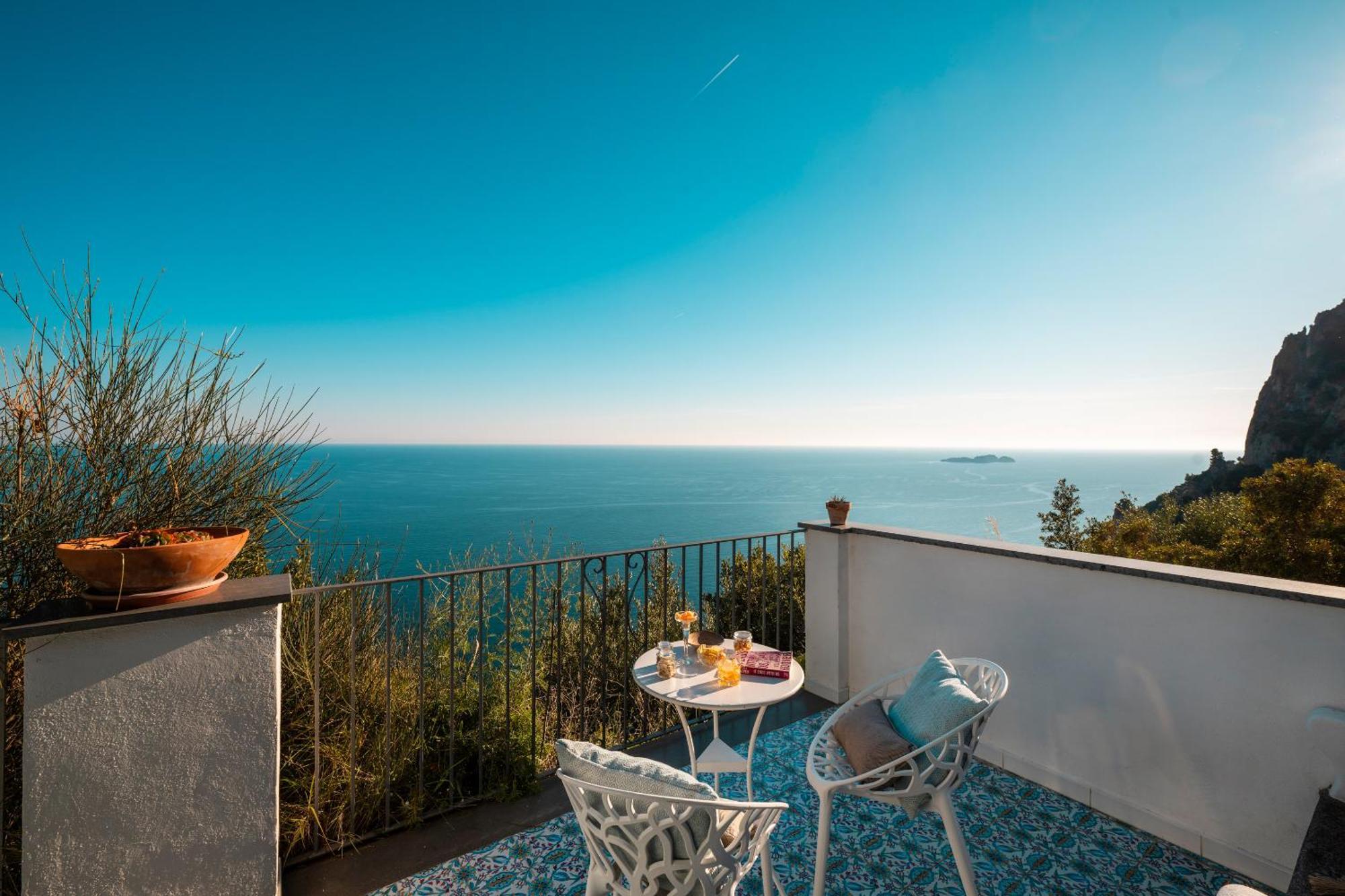 Villa Punta Del Sole Positano Exterior photo