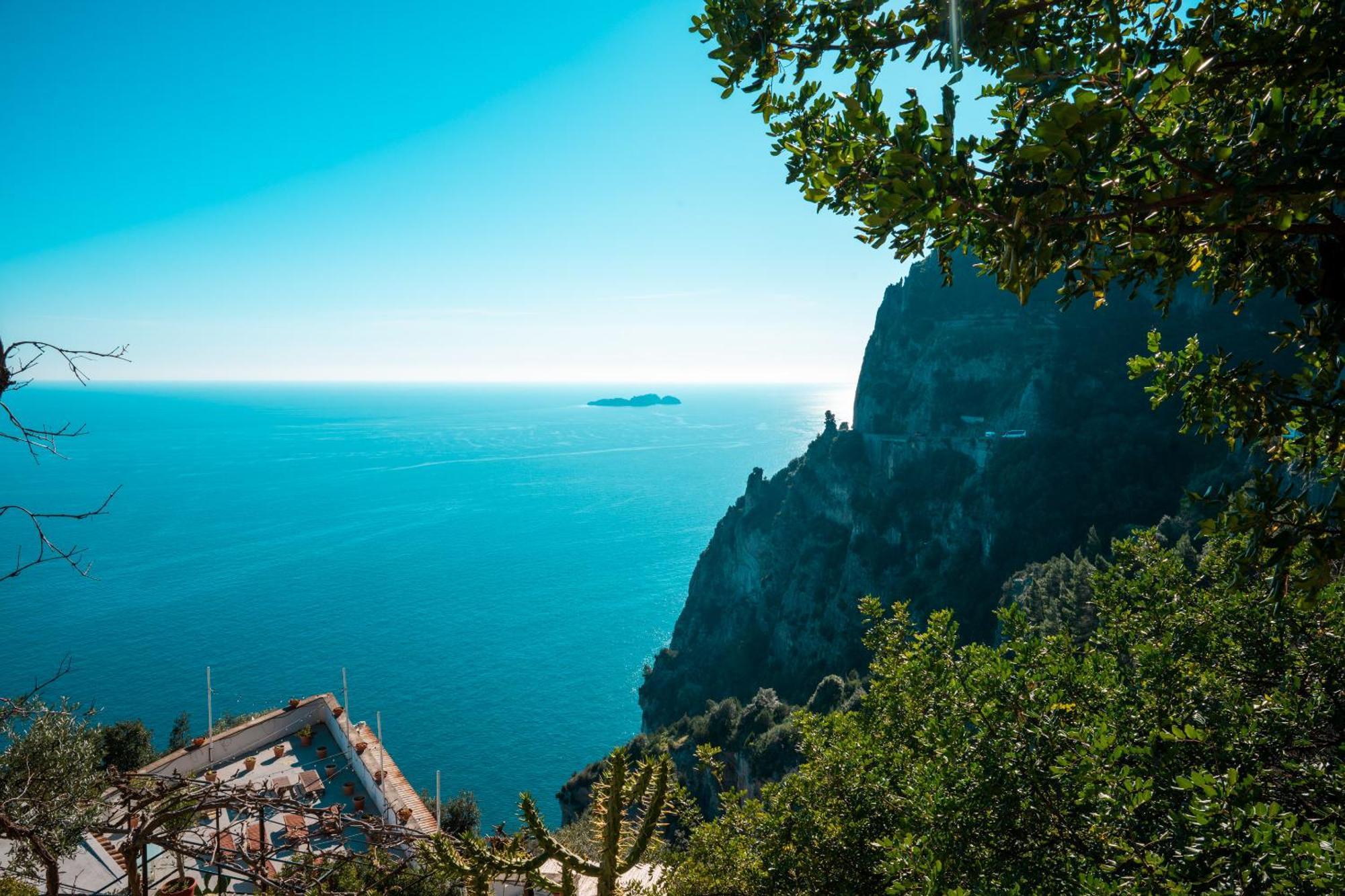Villa Punta Del Sole Positano Exterior photo